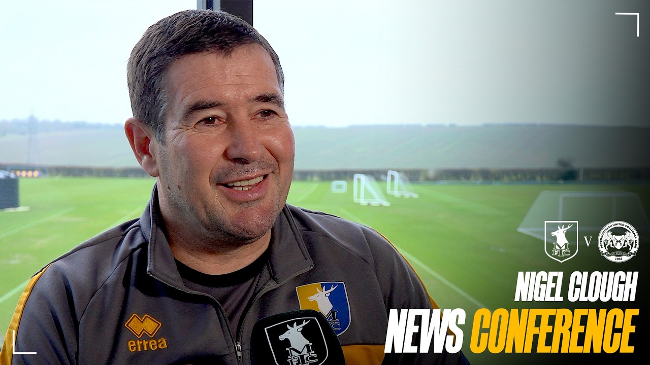 Nigel Clough news conference 🎙️ | Stags v Peterborough