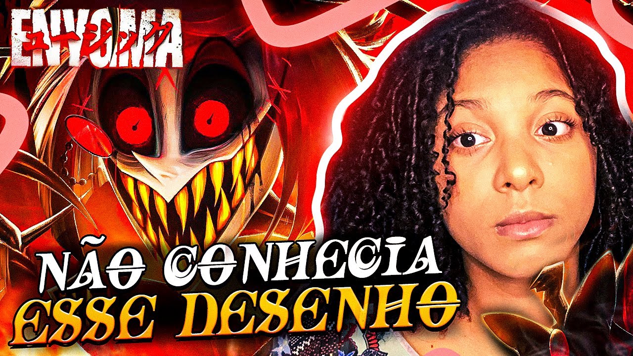 NASEK REAGINDO ENYGMA: SINAL INFERNAL | ALASTOR (HAZBIN HOTEL) | [React]