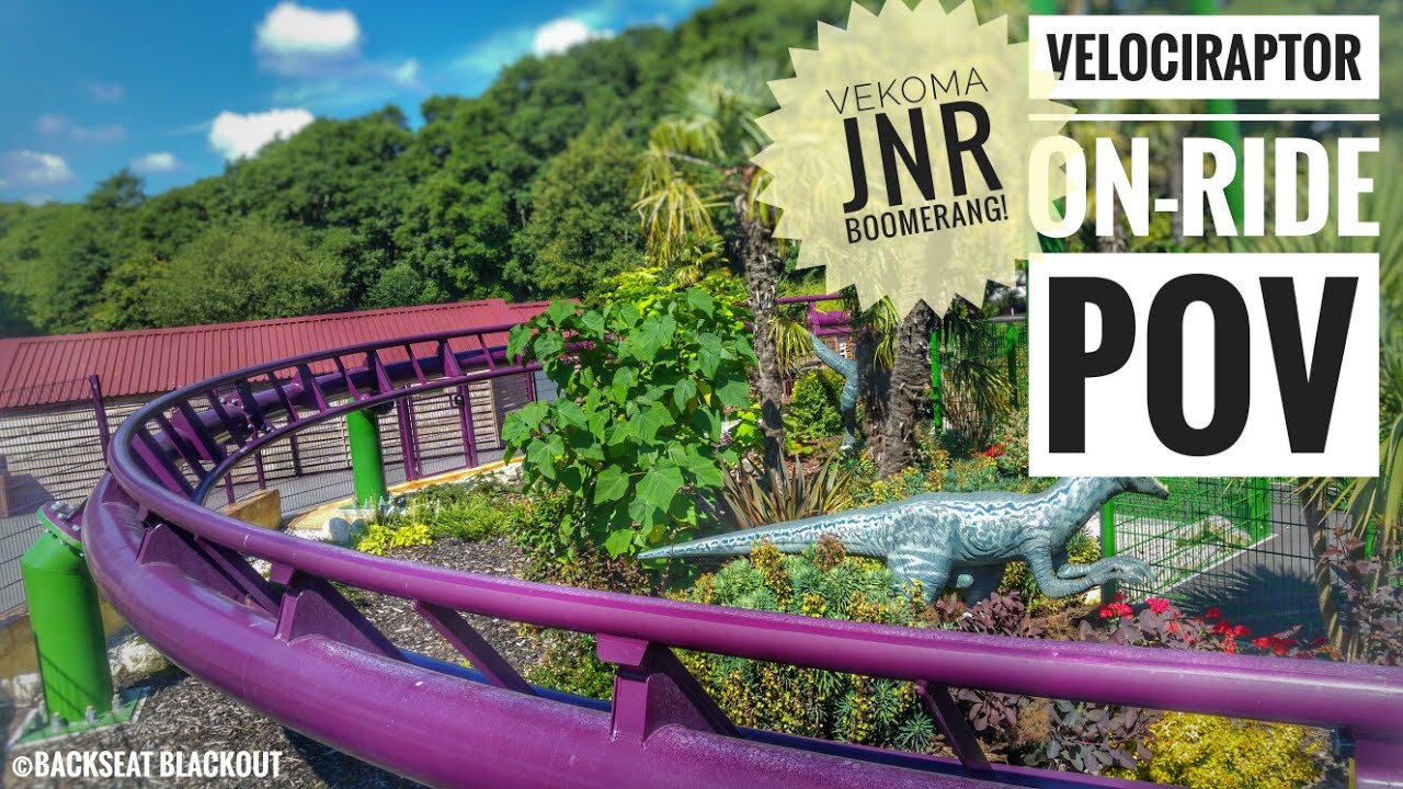 Velociraptor - Paultons Park (On-ride POV 1080p 60fps)