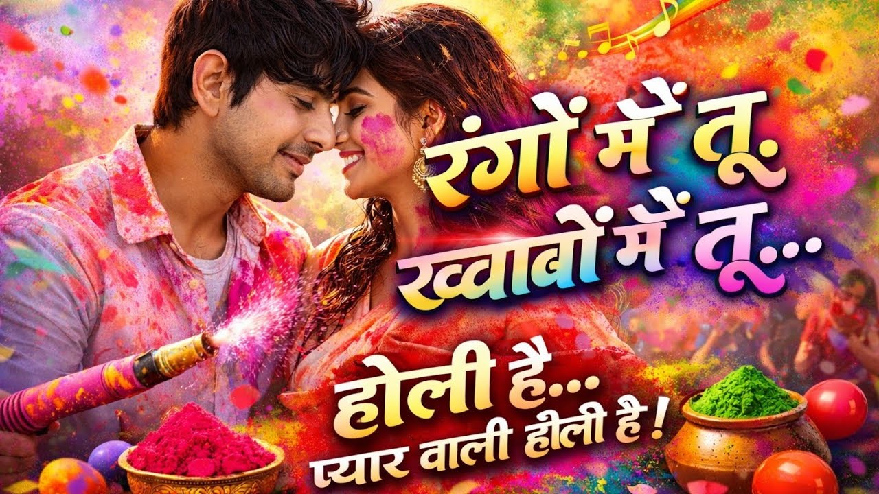 Holi Special Love Song | Rangon Mein Tu | Romantic Holi Song 2026 | Romantic Holi Song