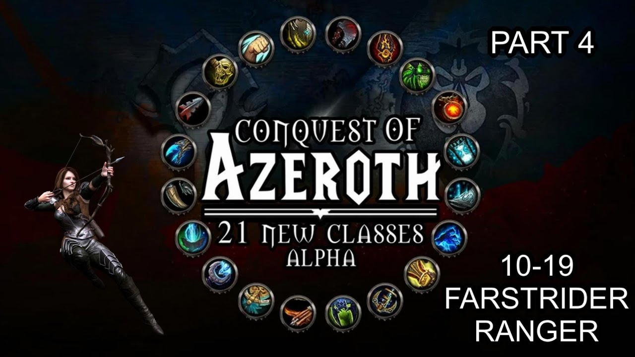 Топ 1 по килам, по урону и исцелению за Farstrider Ranger на Conquest of Azeroth | Ascension WoW