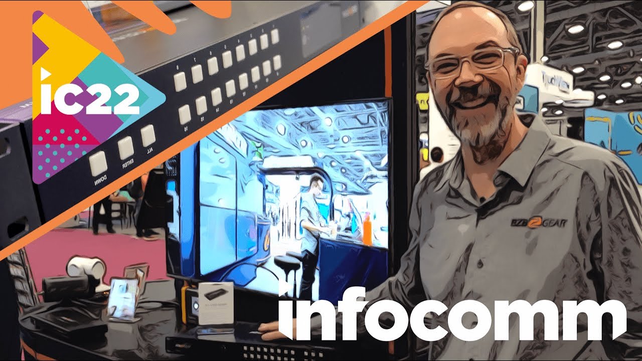 Control Many 4K Displays with an HDMI Matrix Switcher - InfoComm 2022
