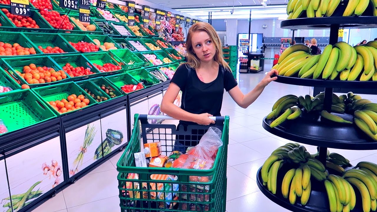 VLOG: БОЛЬШАЯ ЗАКУПКА ПРОДУКТОВ ДОМОЙ! 24.08.17