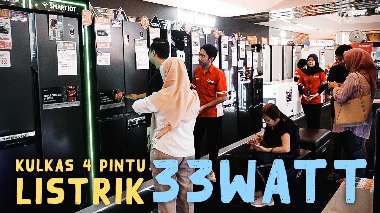 DILUAR PREDIKSI BMKG..!! Kulkas 4 Pintu Multidoor Ini Listrik Bisa 33 Watt, Begini Fitur & Speknya🎖