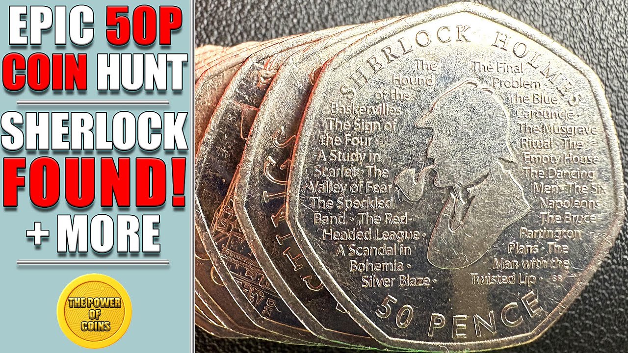 Sherlock Holmes 50p Coin Hunt + More 50p Finds