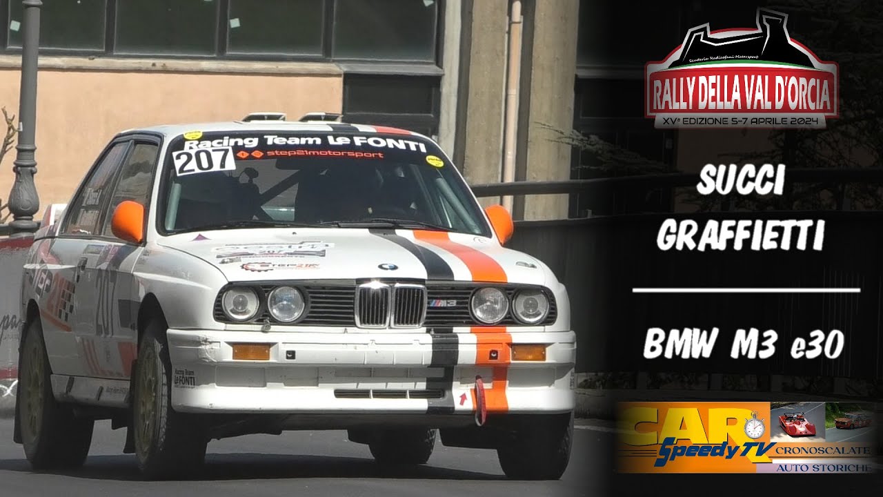 Rally Val D'Orcia 2024 || Andrea Succi-Fabio Graffietti || Bmw M3 e30