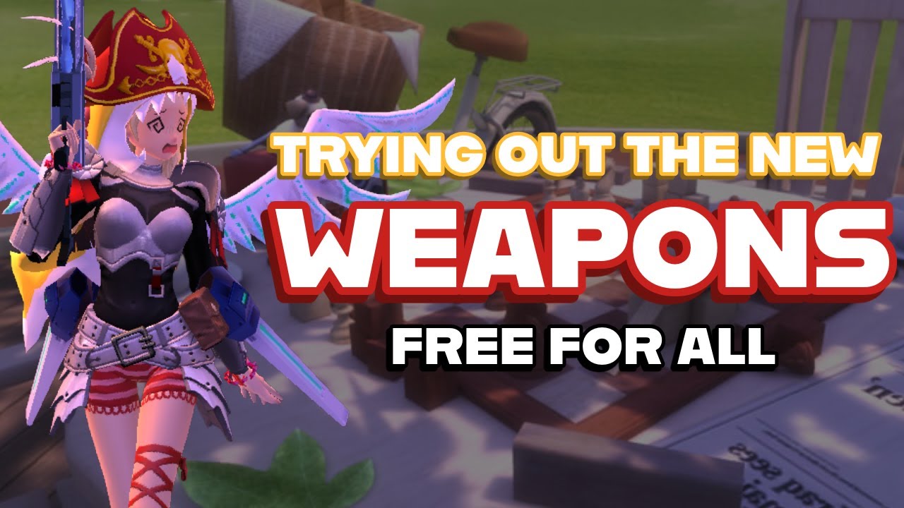 TRYING OUT THE NEW WEAPONS in FFA | MICROVOLTS: Recharged