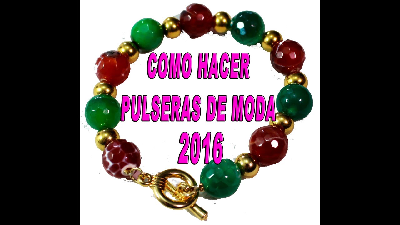 Pulseras De Moda 2017 paso a paso | fashion bracelets 2017 step by step