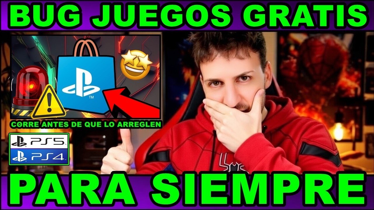 &iexcl;&iexcl;&iexcl;BUG JUEGOS PS5/PS4 GRATIS PARA SIEMPRE🔥!!! - Hardmurdog - Sony - Playstation