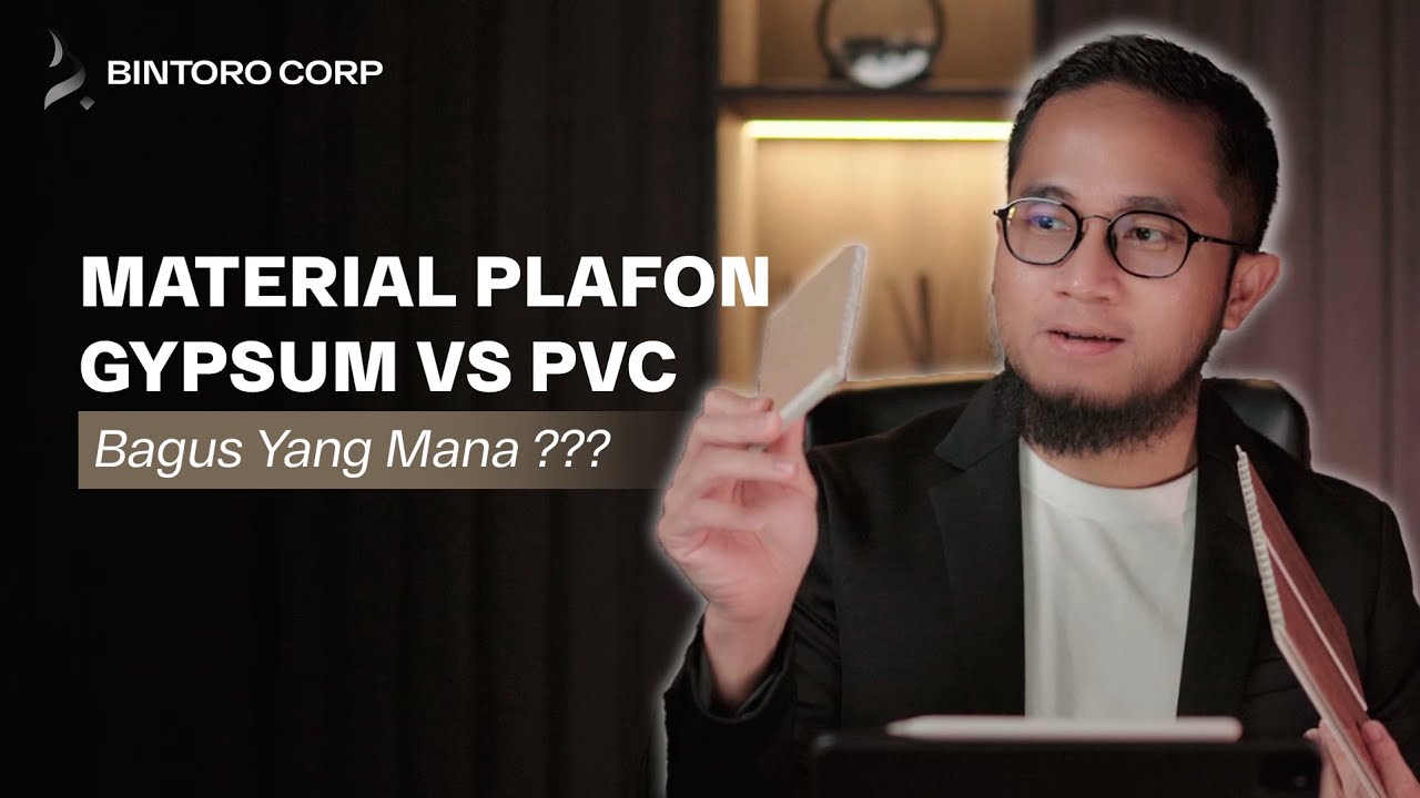 PERBANDINGAN MATERIAL PLAFON GYPSUM VS PLAFON PVC | LEBIH BAGUS YANG MANA??