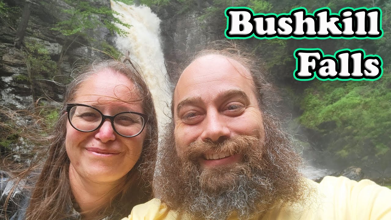 BUSHKILL FALLS - 8 Waterfalls & 1267 Stairs - The Niagara Of Pennsylvania - Pocono Mountains