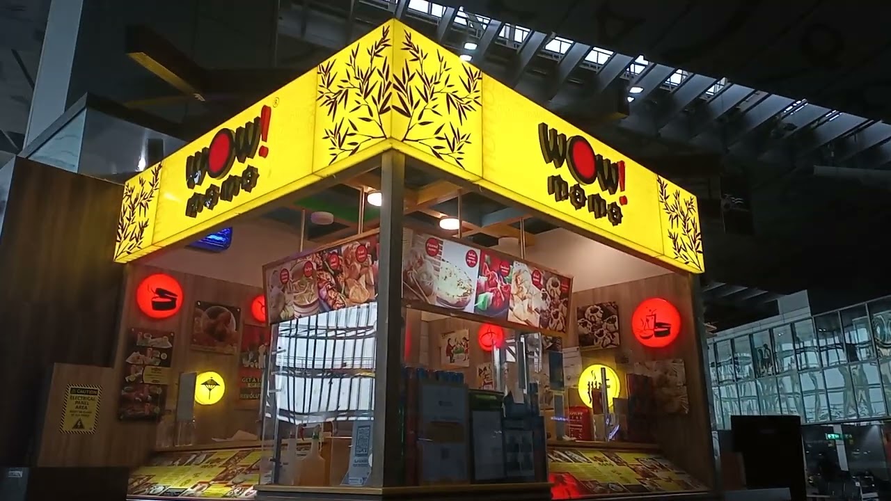 Wow Momo First Food in Kalkata Airport| First Food Shop in Kalkata Airport|