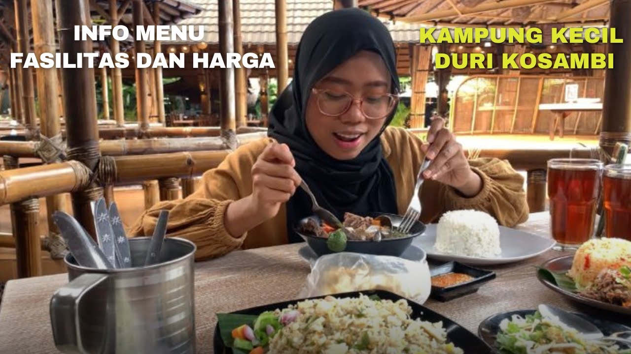 Daftar Menu, Fasilitas, Harga & Lokasi Kampung Kecil Kosambi Terbaru 