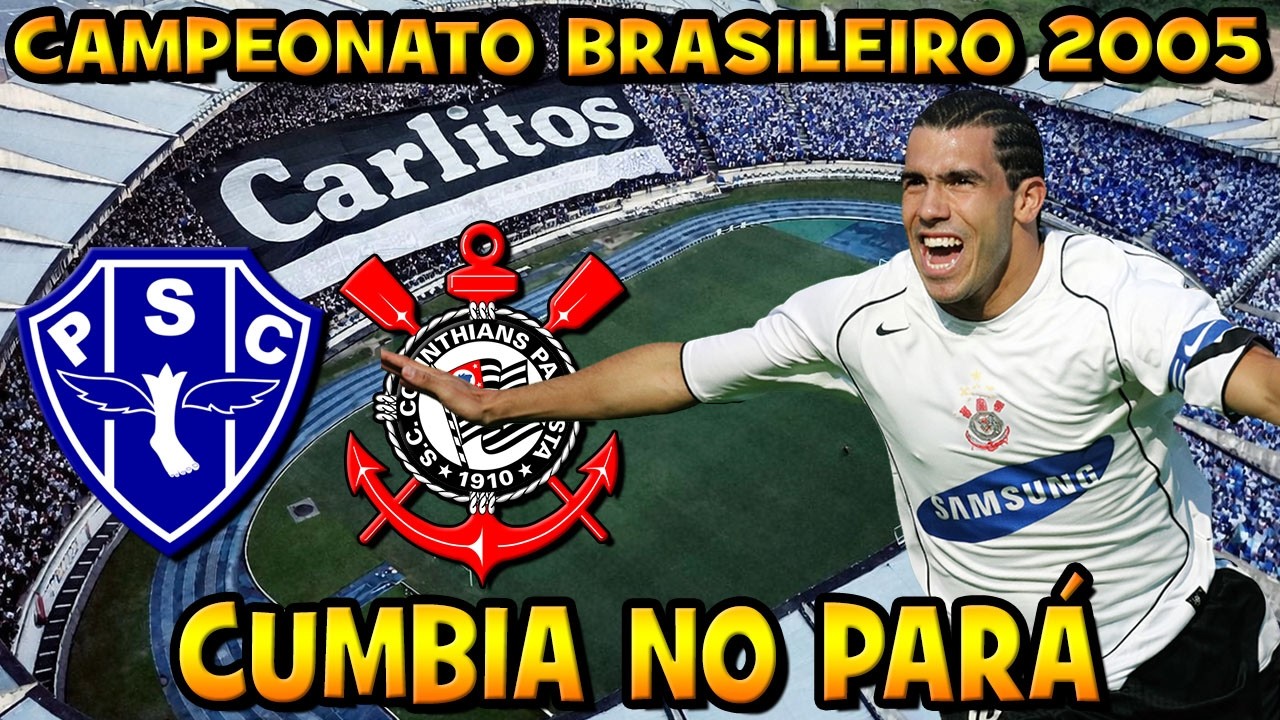 Paysandu 0 x 2 Corinthians Campeonato Brasileiro 2005