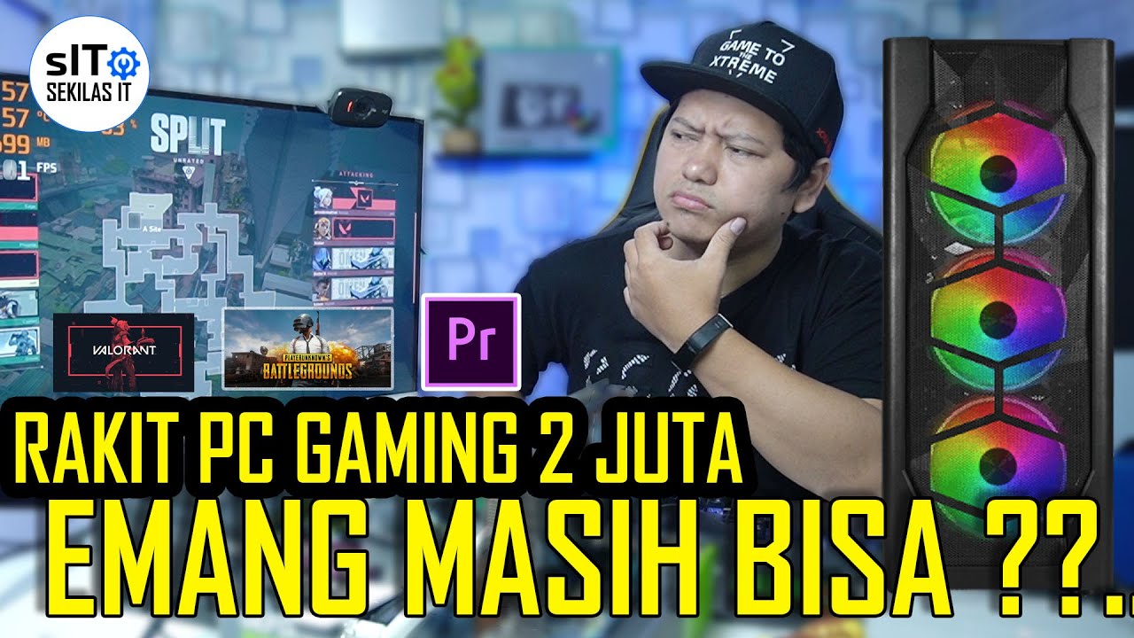 Rakit Pc 2 juta Buat Yang Kebelet Pengen PC Gaming #RakitPC36