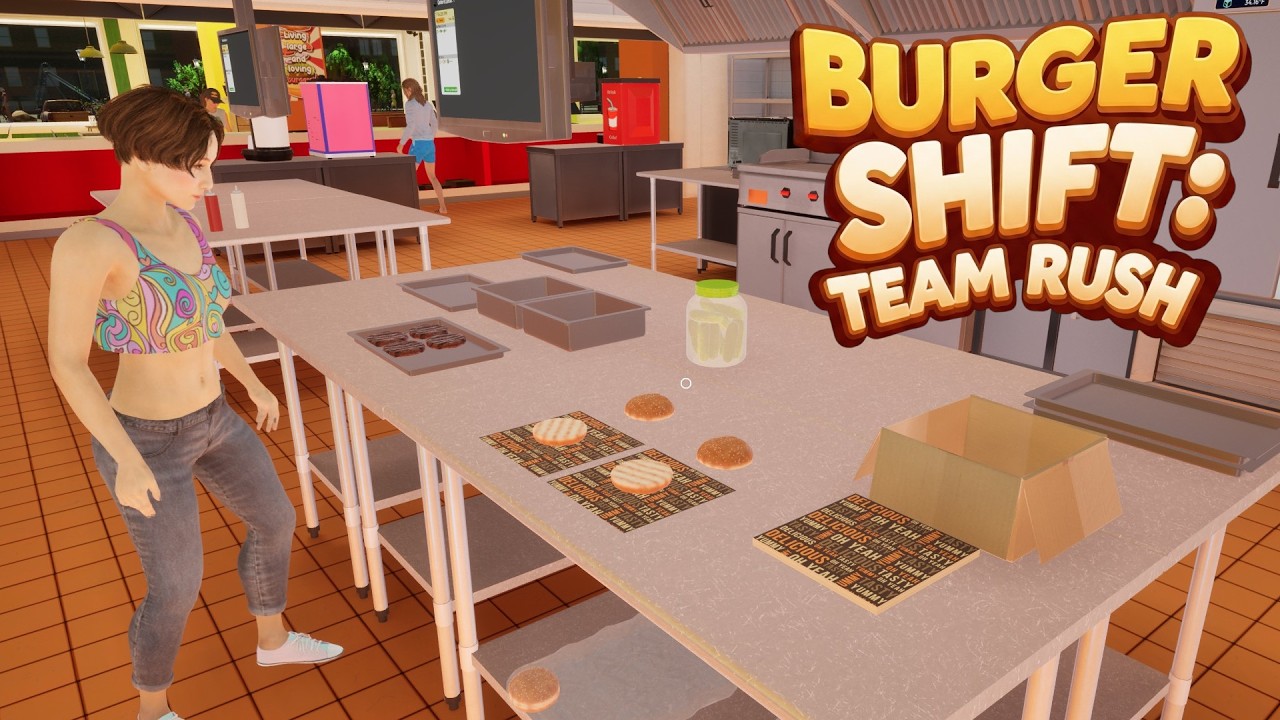 Burger Shift: Team Rush (демоверсия) | Steam NEXT Fest, февраль 2026 года
