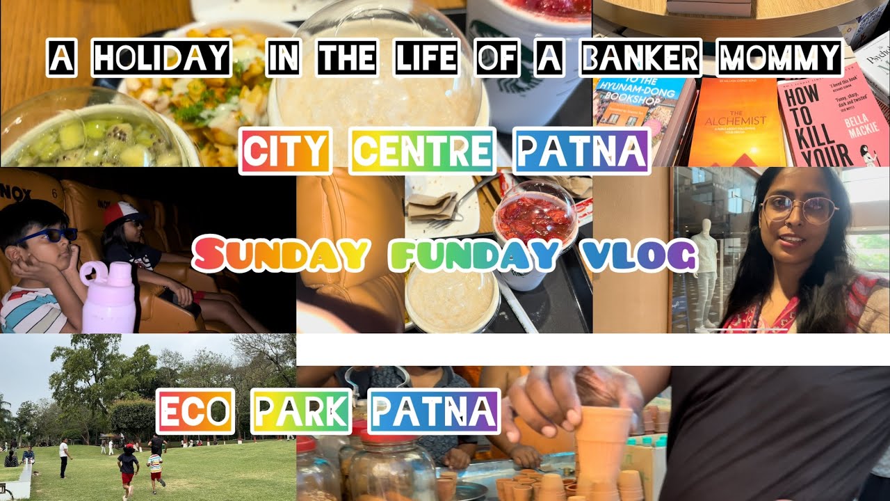 Banker mommy |Sunday at ECo park patna|City centre patna vlog