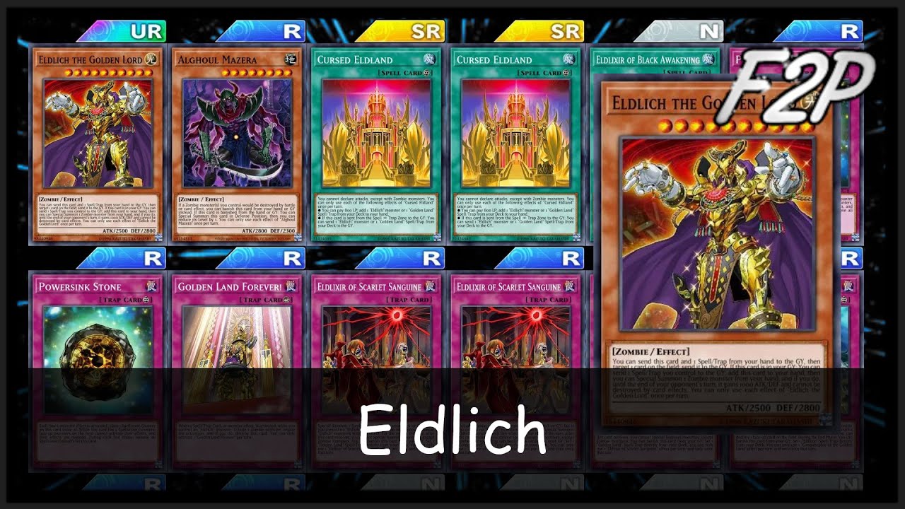 ELDLICH - F2P/P2W Deck Analysis & Testing [Yu-Gi-Oh! Duel Links]