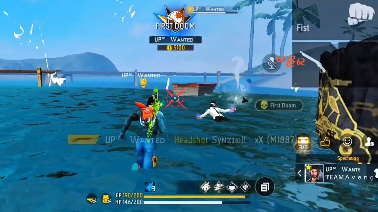 UP Wanted VS Survivers Synzio ⚡ | 1v1 Overpower Battle 🔥 || Pankaj14A 