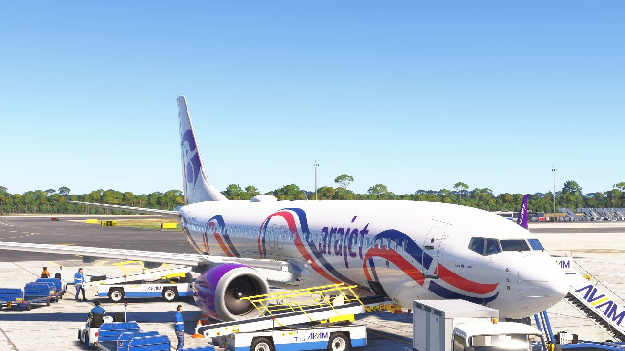 Arajet Ifly 737 max 8 Kingston To Punta Cana Msfs