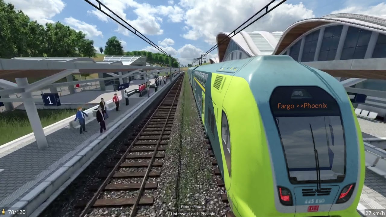 Transport Fever 2 /S 5/F 13 Mitfahrt im Twindex