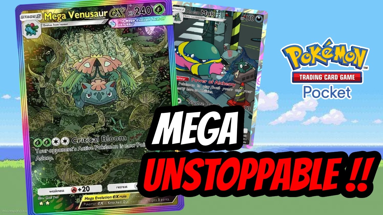 🌿 MEGA VENUSAUR EX is just UNSTOPPABLE !! 🌿