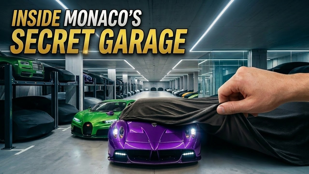 INSIDE MONACO'S SECRET UNDERGROUND GARAGE | BILLIONAIRE CAR COLLECTIONS