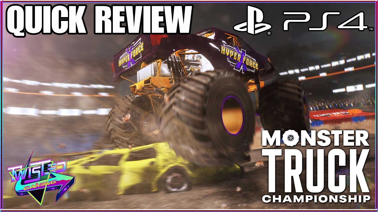 Краткий обзор Monster Truck Championship для PS4! Играю на PS5.
