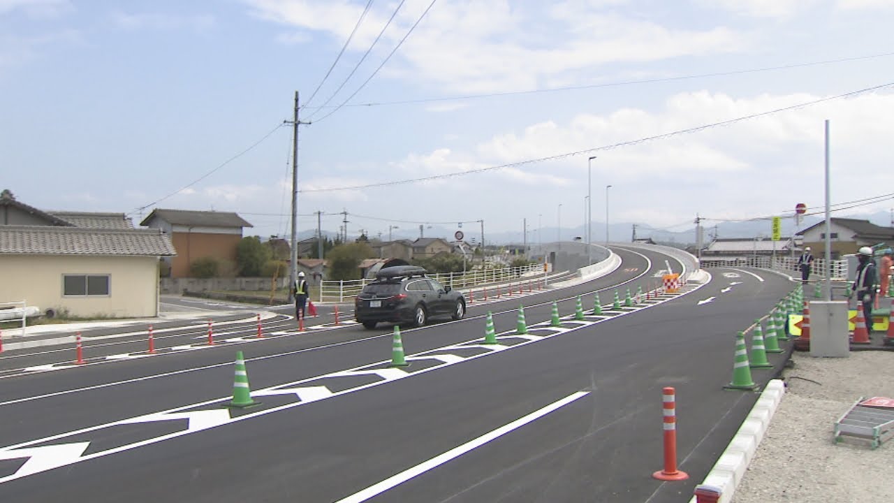 高松空港へのアクセスが便利に　「空港連絡道路」の一部が開通