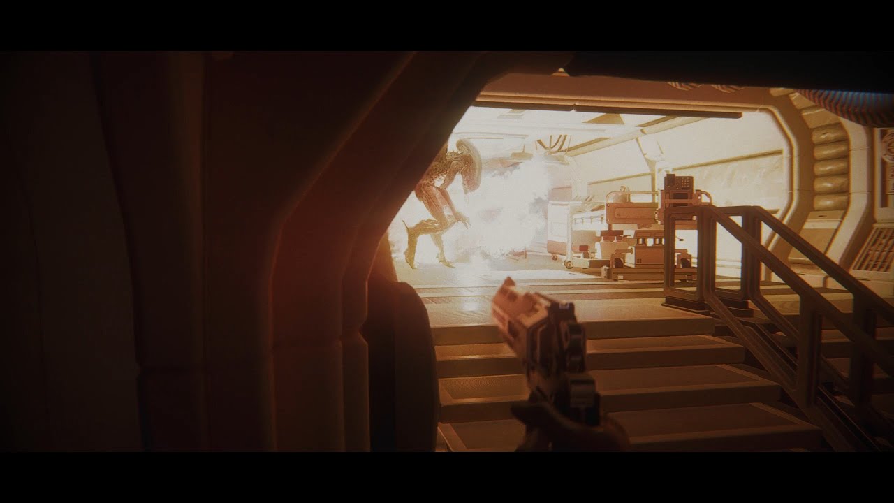 Alien  Isolation:  bombing time - MU/TH/UR Reshade mod