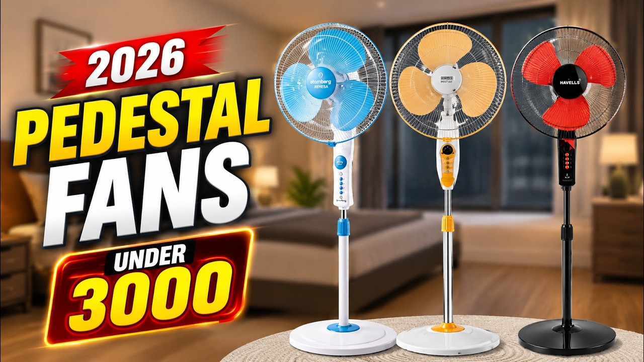 [NEW] Best Pedestal Fan In India 2026 ⚡Best BLDC Pedestal Fans in 2026⚡Best Stand Fan in 2026