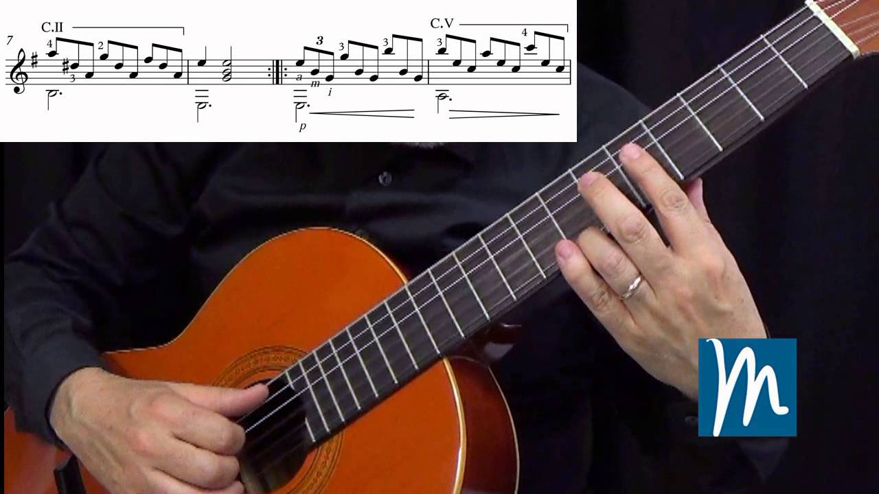 Estudio en Mi menor - Francisco Tárrega