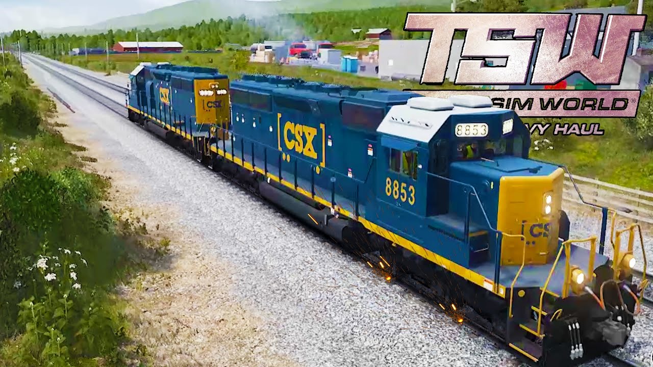 I BROKE THE TRAIN! Train Simulator Driving! - Train Sim World:  CSX Heavy Haul Gameplay Ep 1
