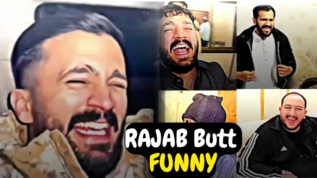 Rajab Butt FUNNIEST Moments Ever 😂 | Try Not To Laugh