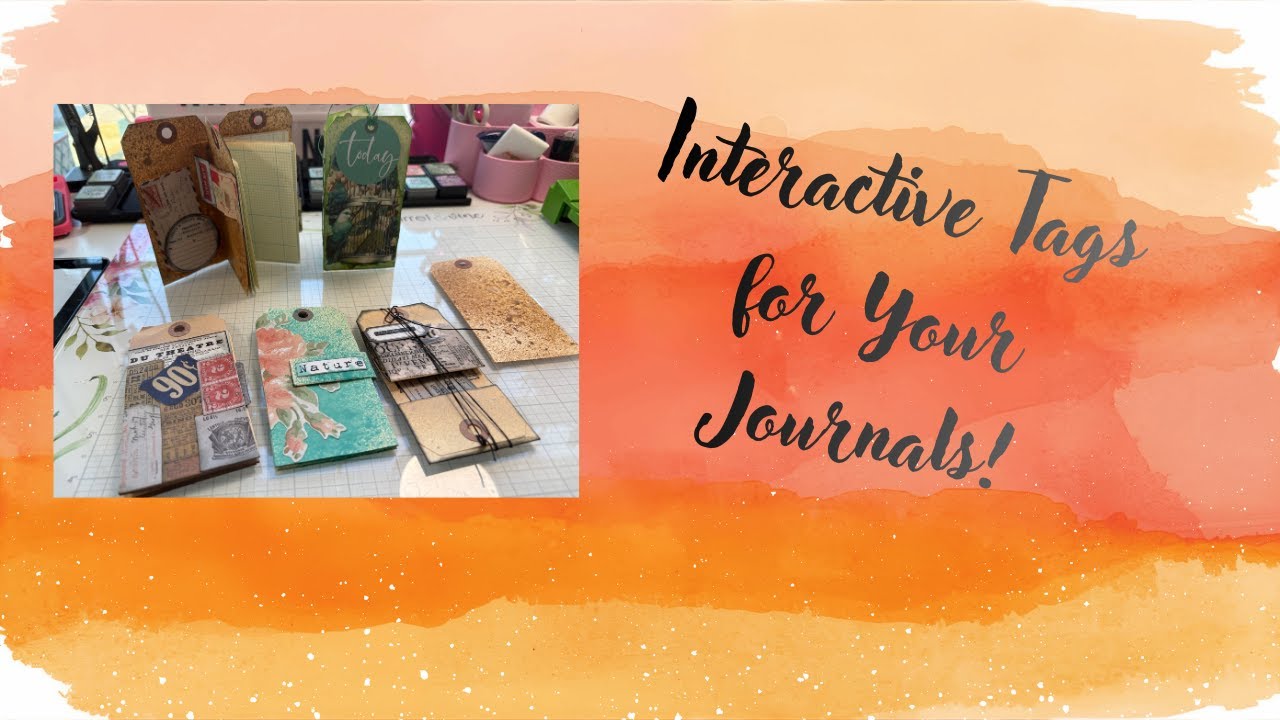Tutorial: Interactive  Tags for Your Junk Journal