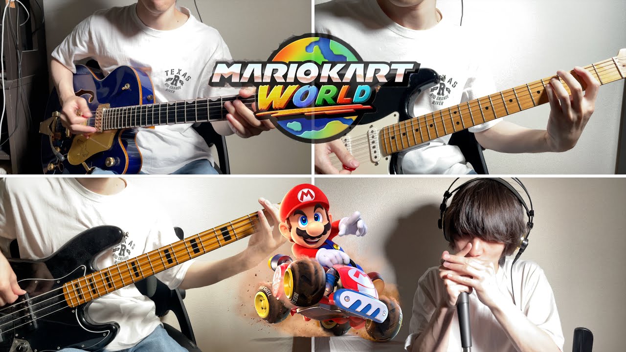 『マリオカートワールドのテーマ』弾いてみた