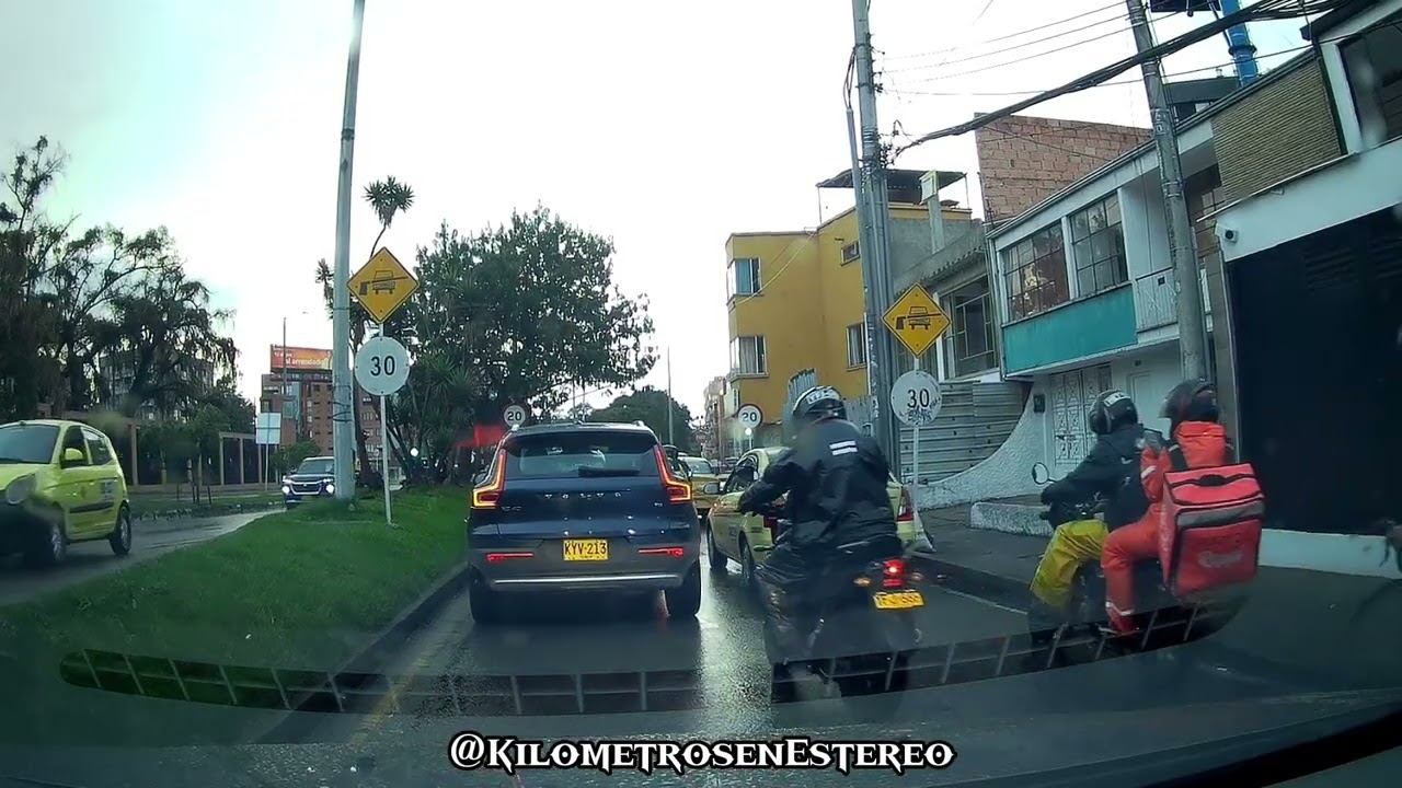 METAL DRIVE IN RAINY BOGOTÁ 4K 🤘 | Lluvia, Frío y Poder | POV No Talking