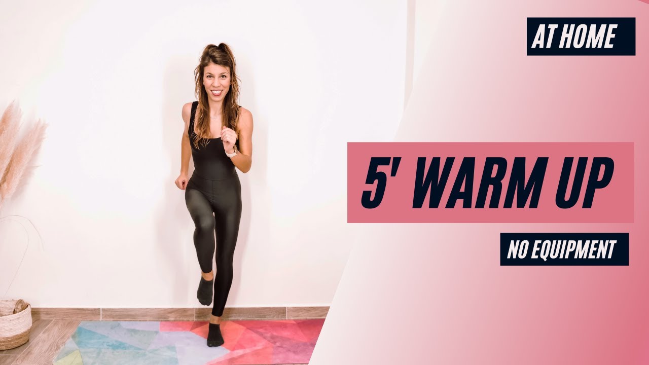 5' Προθέρμανση για όλο το σώμα - Warm Up (get ready for your workout) // Stefania Moulogianni