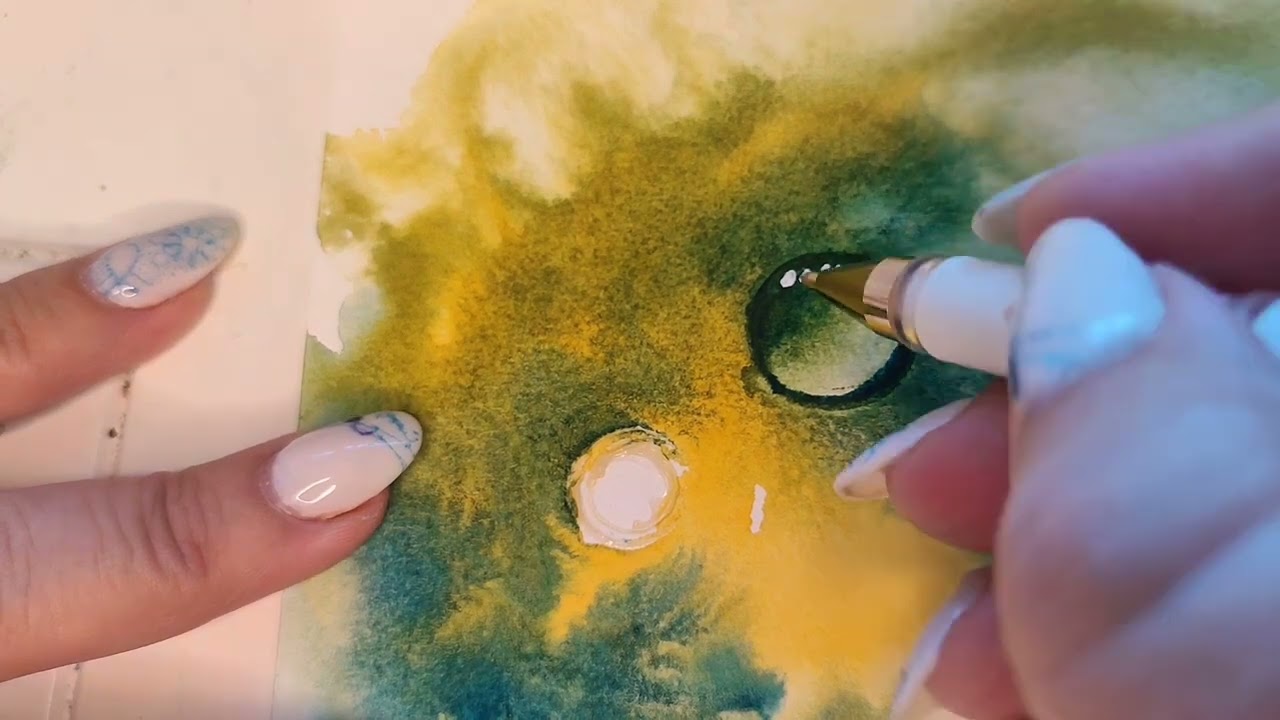Démo gratuite : Faire une goutte en aquarelle