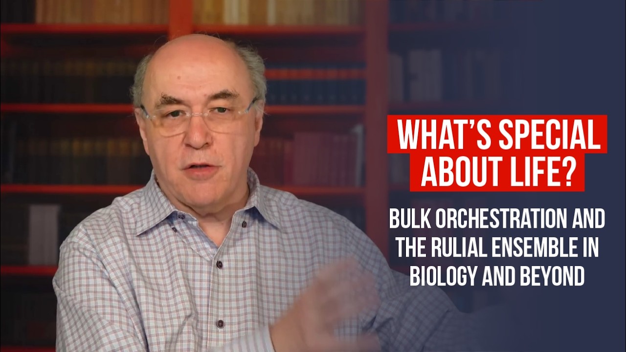 What&rsquo;s Special about Life? Bulk Orchestration and the Rulial Ensemble in Biology and Beyond