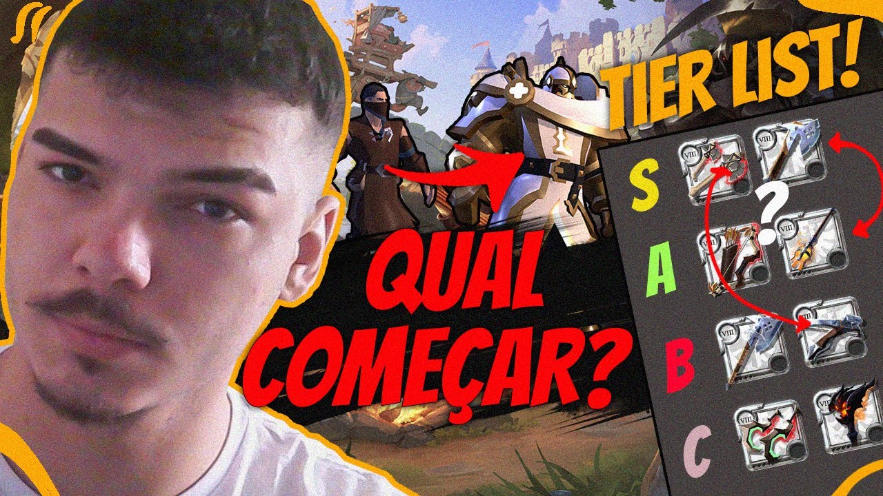 MELHORES ARMAS PARA VOCÊ COMEÇAR! - ALBION ONLINE