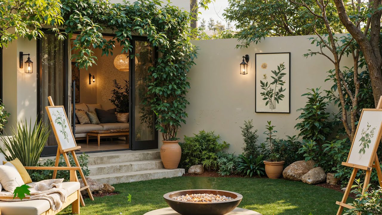 🌿 Spring Garden Retreat Café Jazz ☕ Soft Smooth Jazz for Calm Focus & Relaxation