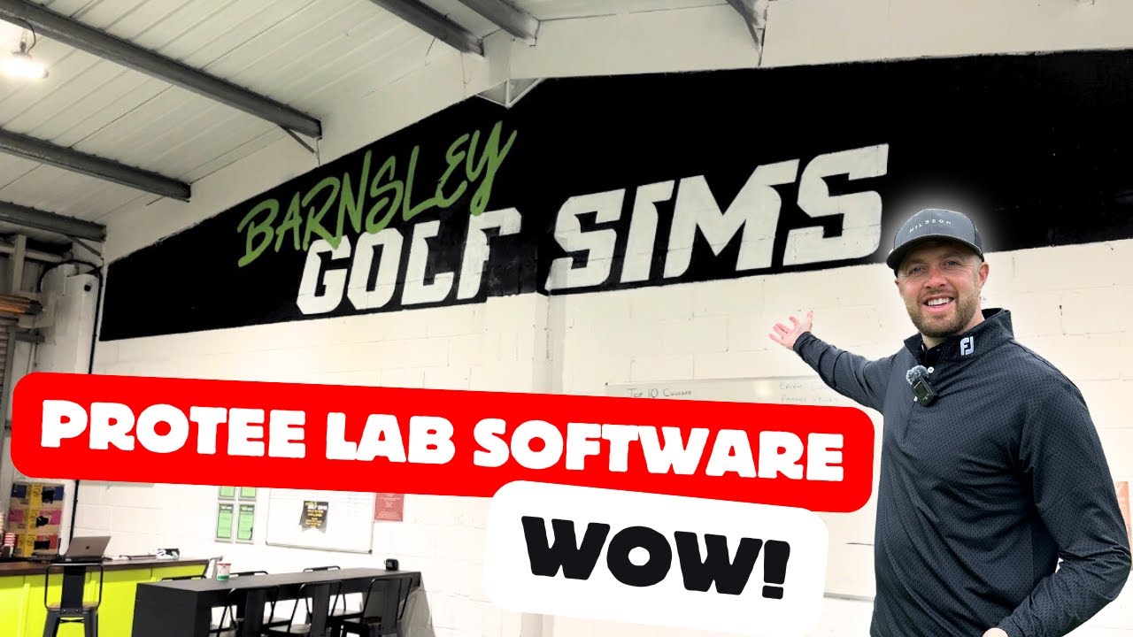 Every Indoor Golf Simulator needs PROTEE LAB Software... Fixed my SLICE in 3 shots!