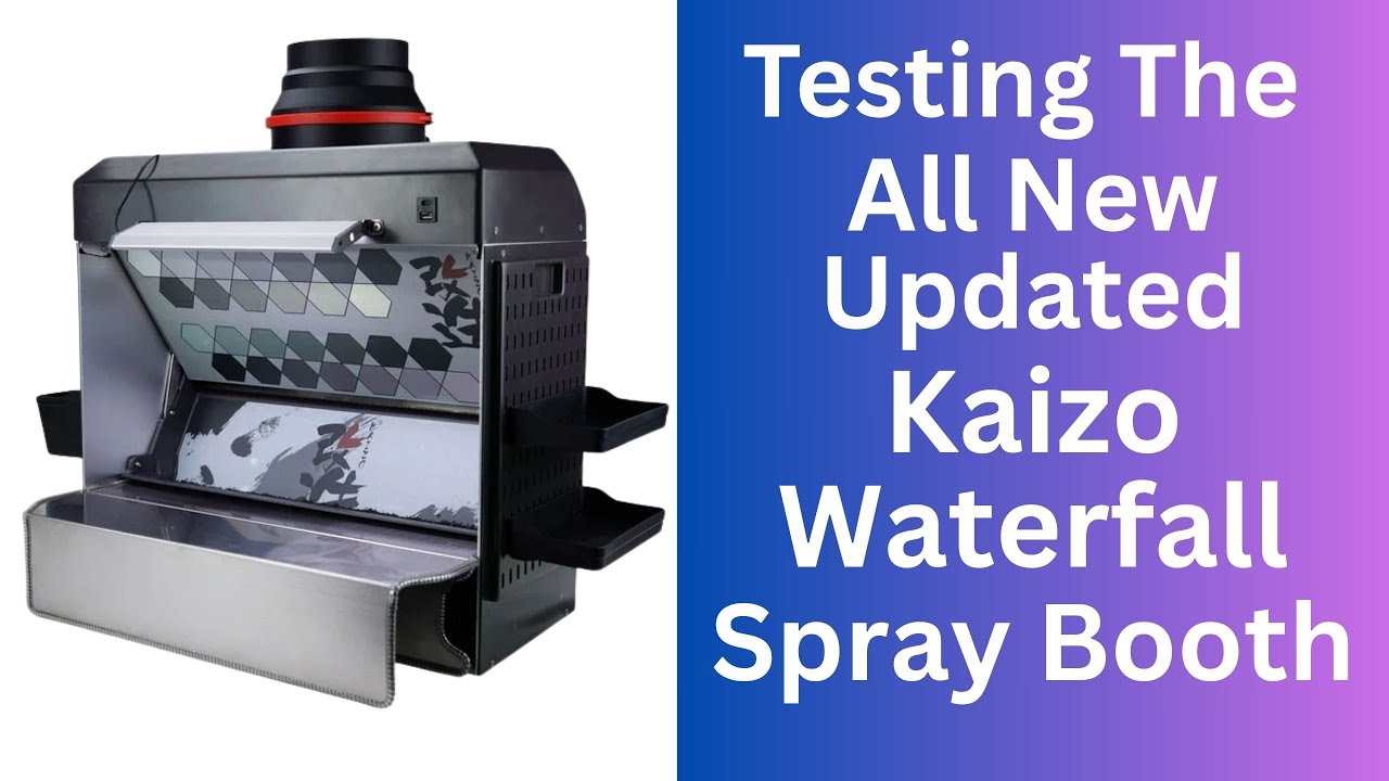 Testing The New Updated Kaizo Waterfall Spray Booth