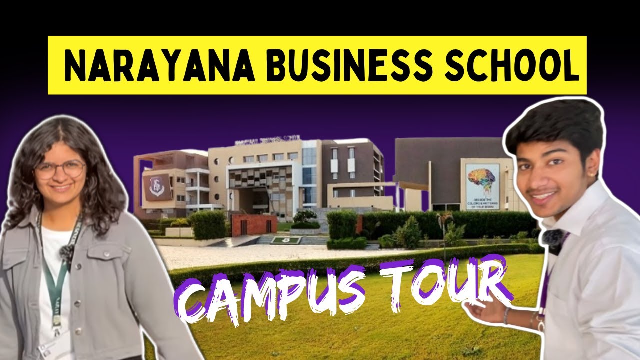 NBS Ahmedabad Campus Tour | Life At Narayana Business School - Be Ready to Learn, Lead & Transform