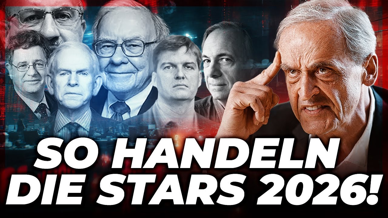 So handeln die Investment Stars an der Börse: Die große Bewegung kommt 2026‼️