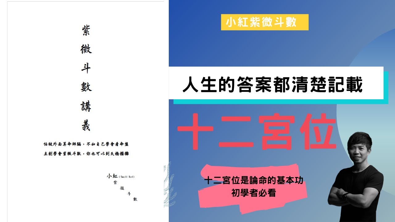 你的人生居然被清楚記載「十二宮位」｜入門必看 【小紅紫微斗數】