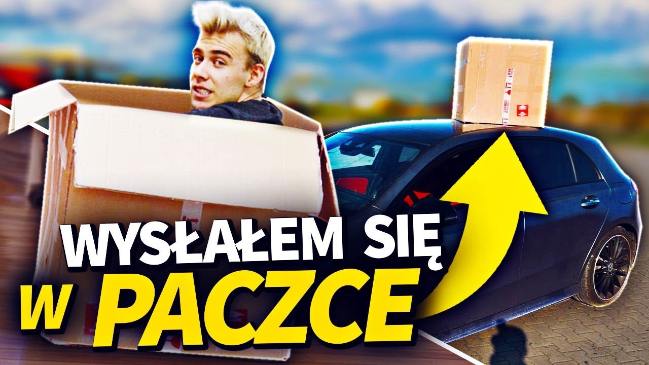 WYSŁAŁEM SIĘ W PACZCE! *był w szoku*