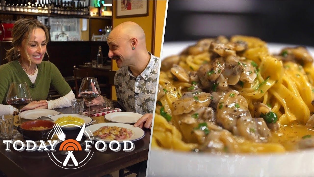 Giada De Laurentiis Makes Pasta at Famous Restaurant in Milan