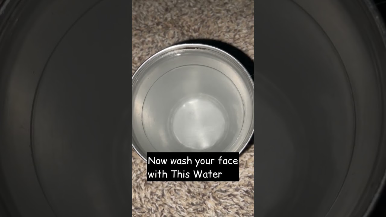 Benefits of Washing Face With Salt Water💧 | 